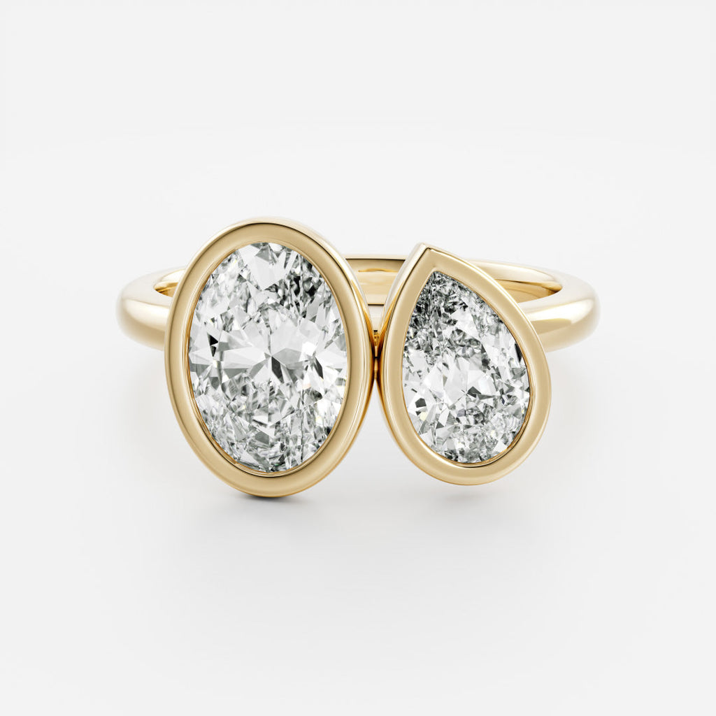 Solitaire-Oval Lab Grown Diamond Engagement Ring
