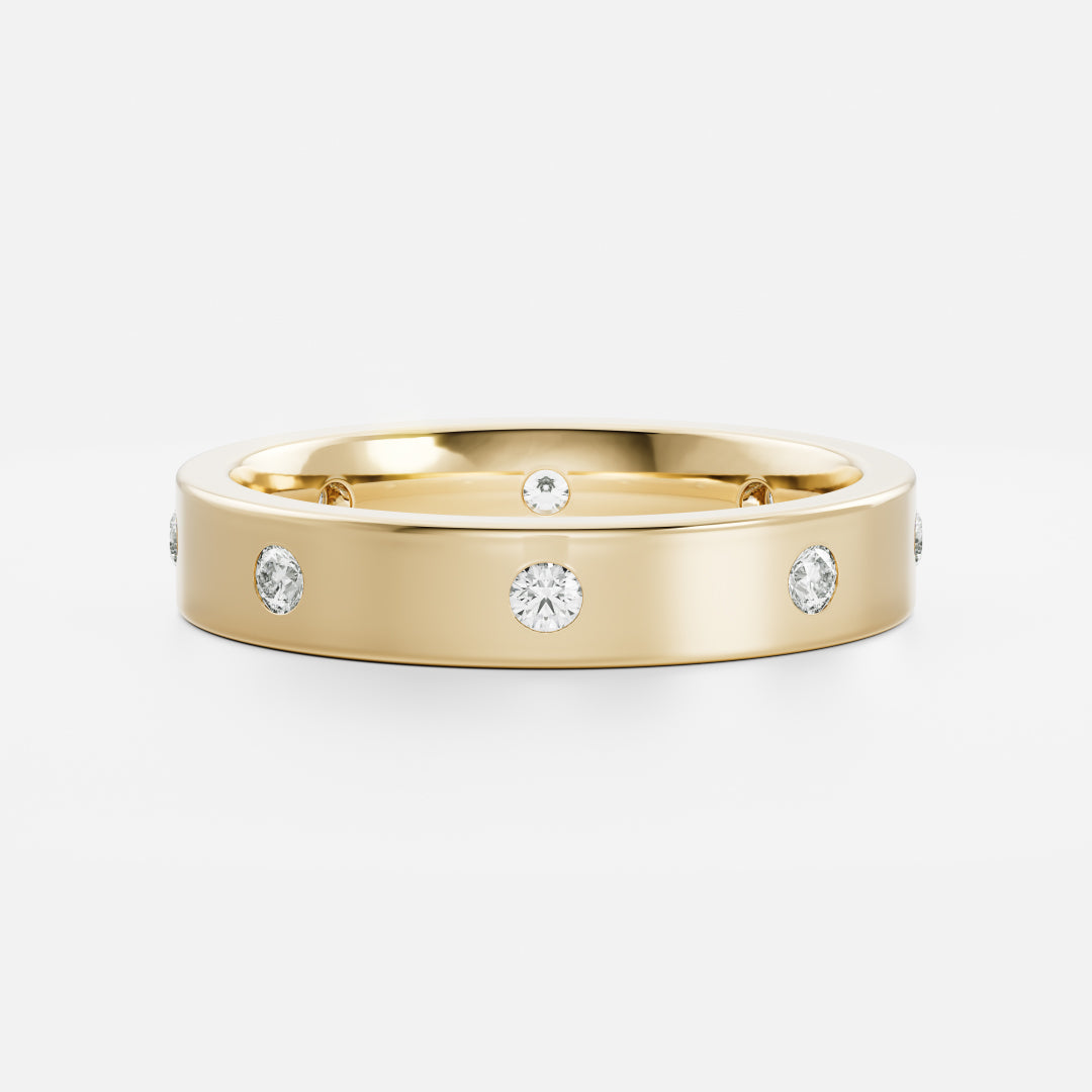 Eternity- 0.50 CT Round Lab Grown Diamond Wedding Band
