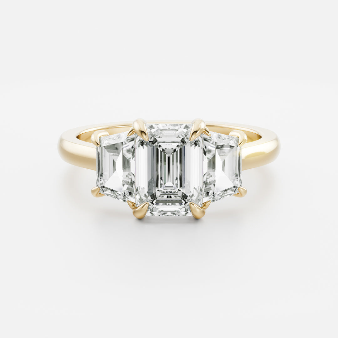 Solitaire-Oval Lab Grown Diamond Engagement Ring