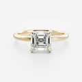 Solitaire-Oval Lab Grown Diamond Engagement Ring