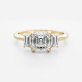Solitaire- 1.0 CT Oval Moissanite Engagement Ring