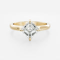Solitaire- 1.0 CT Oval Moissanite Engagement Ring