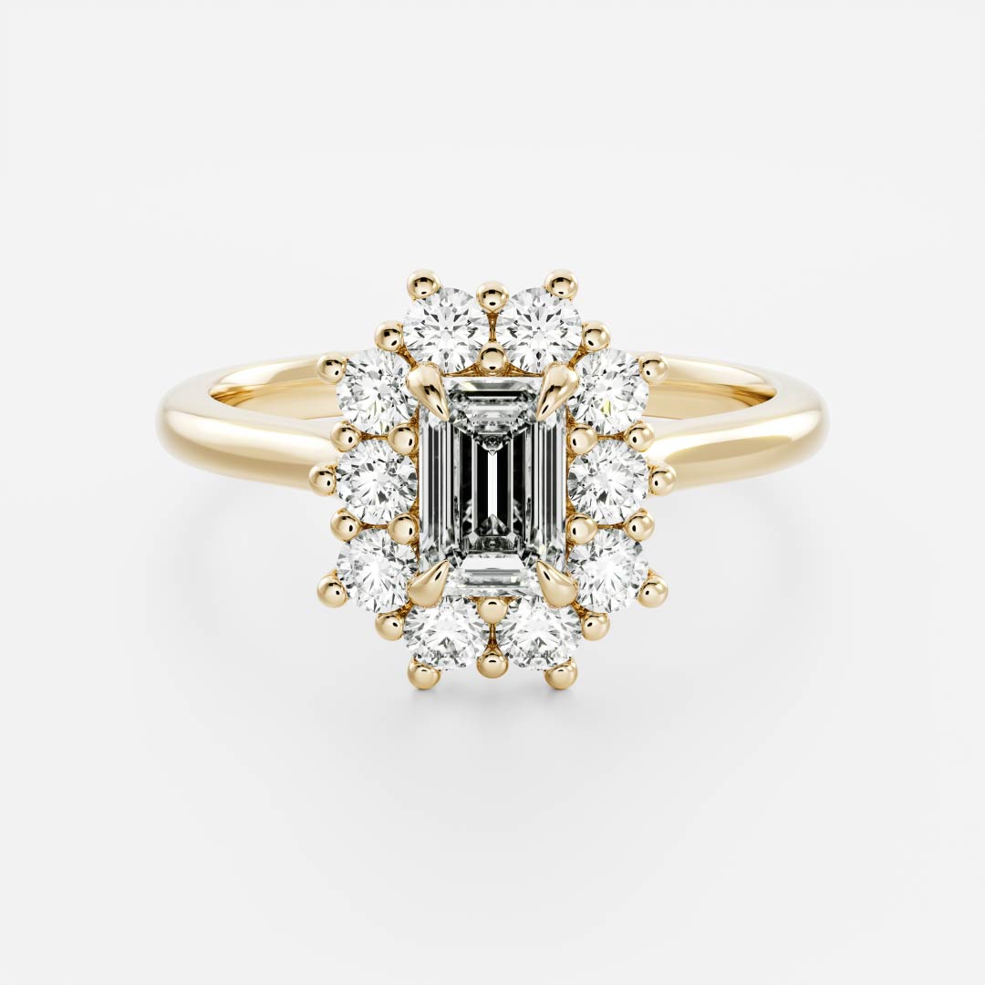 Solitaire-Oval Lab Grown Diamond Engagement Ring