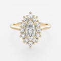 Solitaire-Oval Lab Grown Diamond Engagement Ring