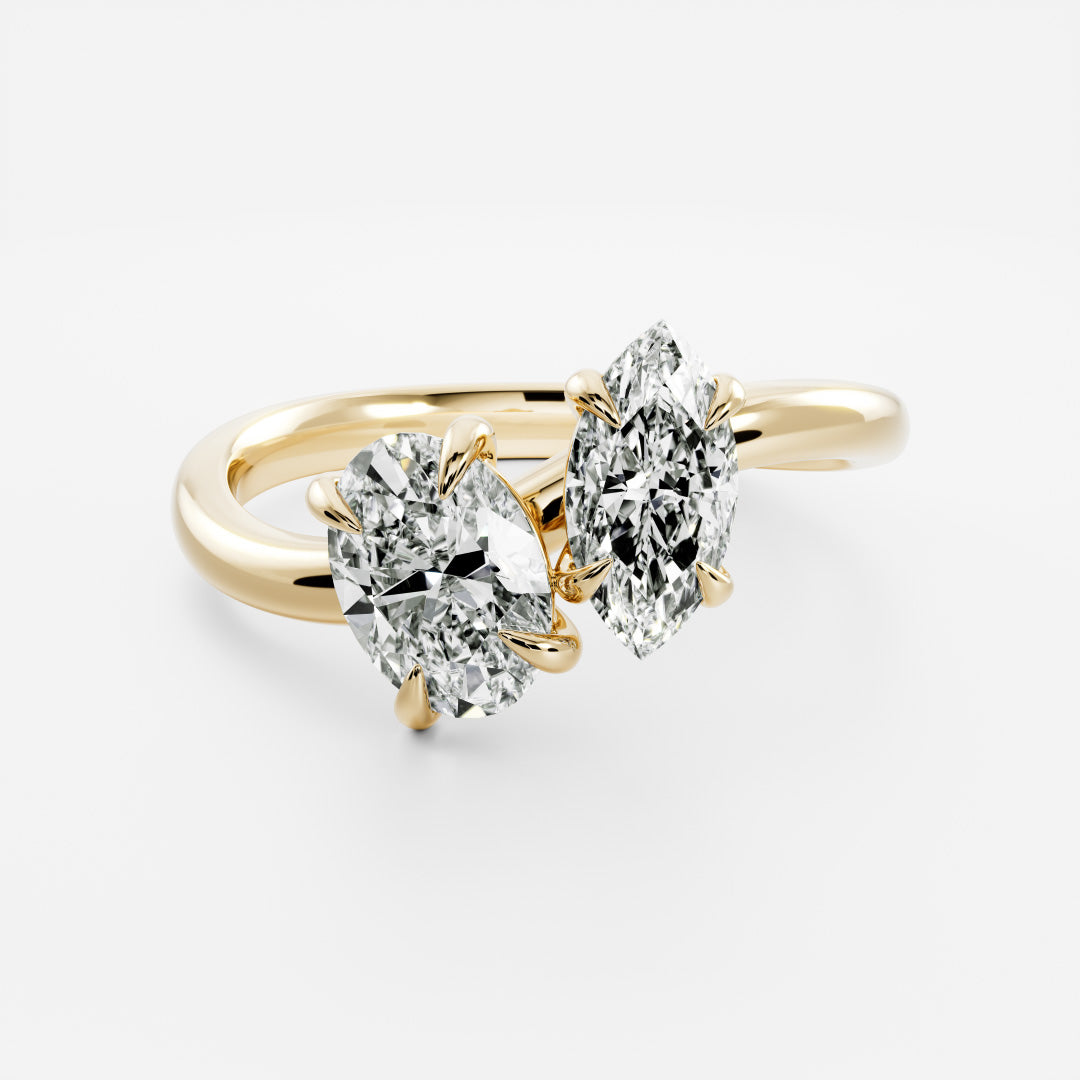 Solitaire-Oval Lab Grown Diamond Engagement Ring