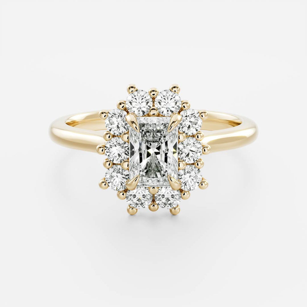 Solitaire-Oval Lab Grown Diamond Engagement Ring