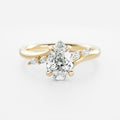 Solitaire- 1.0 CT Oval Moissanite Engagement Ring