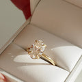 Solitaire-Oval Lab Grown Diamond Engagement Ring