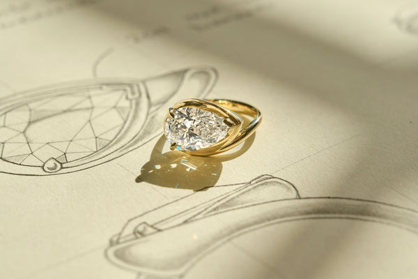 Oval Cut Ring - Oval Cut Ring