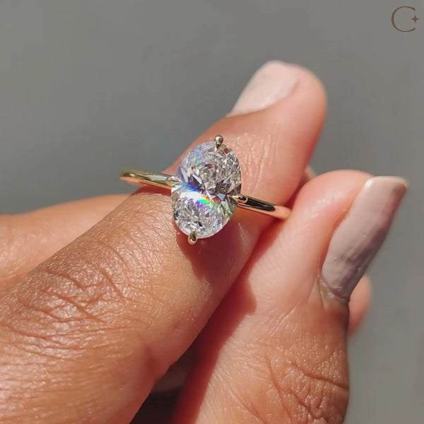 1.50 CT Oval Solitaire & Compass Prong Style Lab Grown Diamond Engagement Ring - cf1c8d4e1b0e43609be23992df70a89c.thumbnail.0000000000