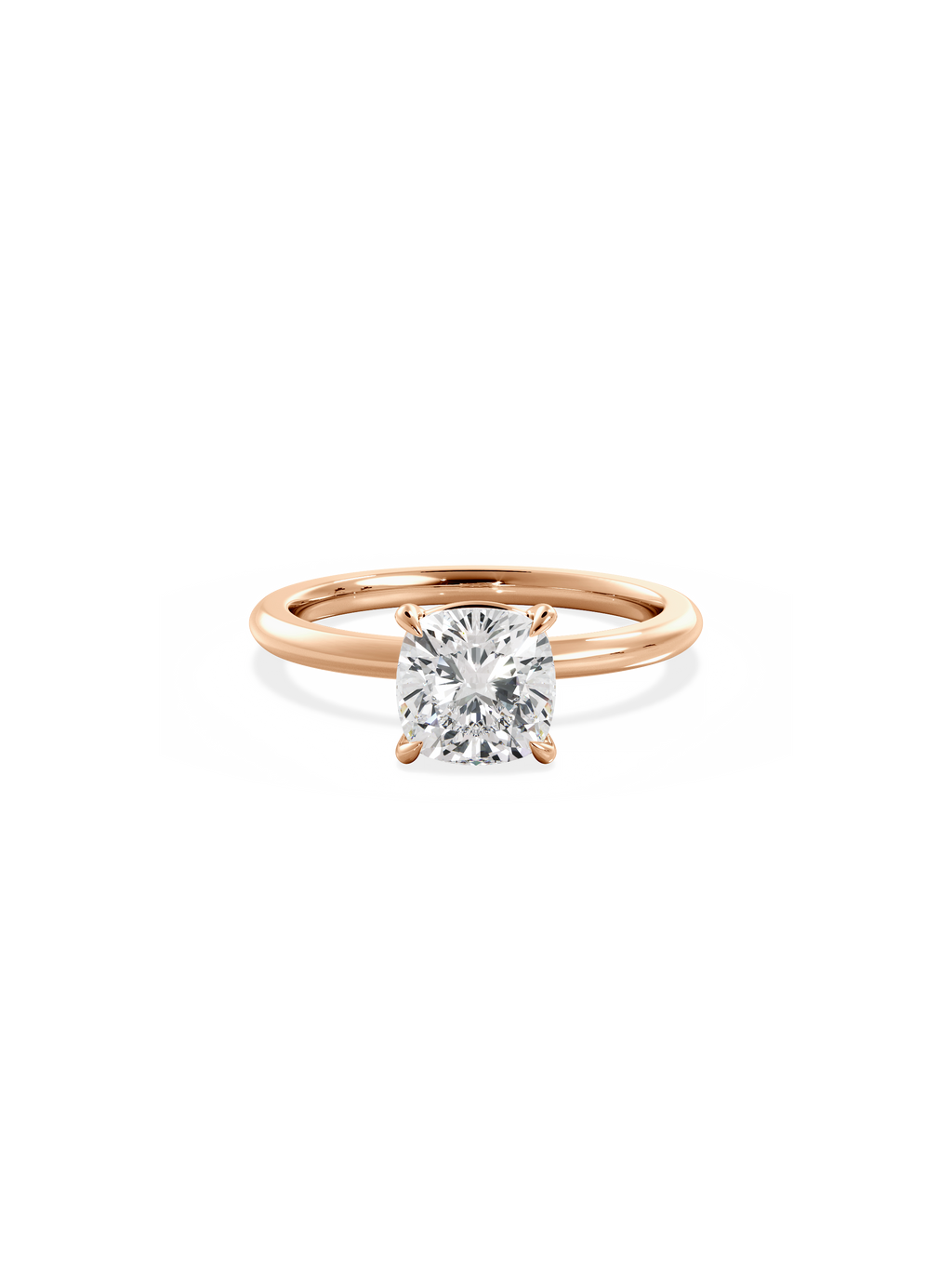 Solitaire-Oval Lab Grown Diamond Engagement Ring
