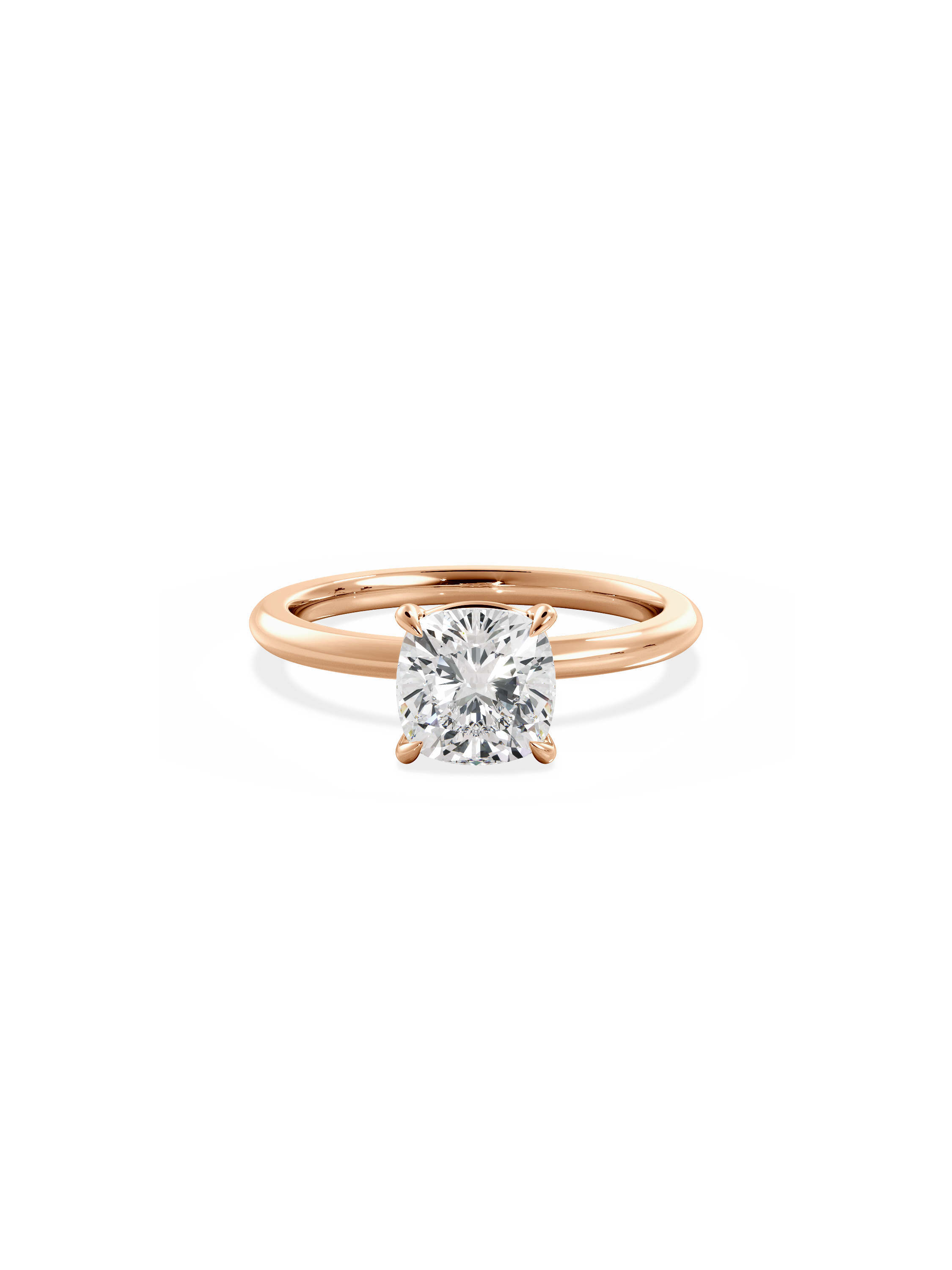 Solitaire-Oval Lab Grown Diamond Engagement Ring