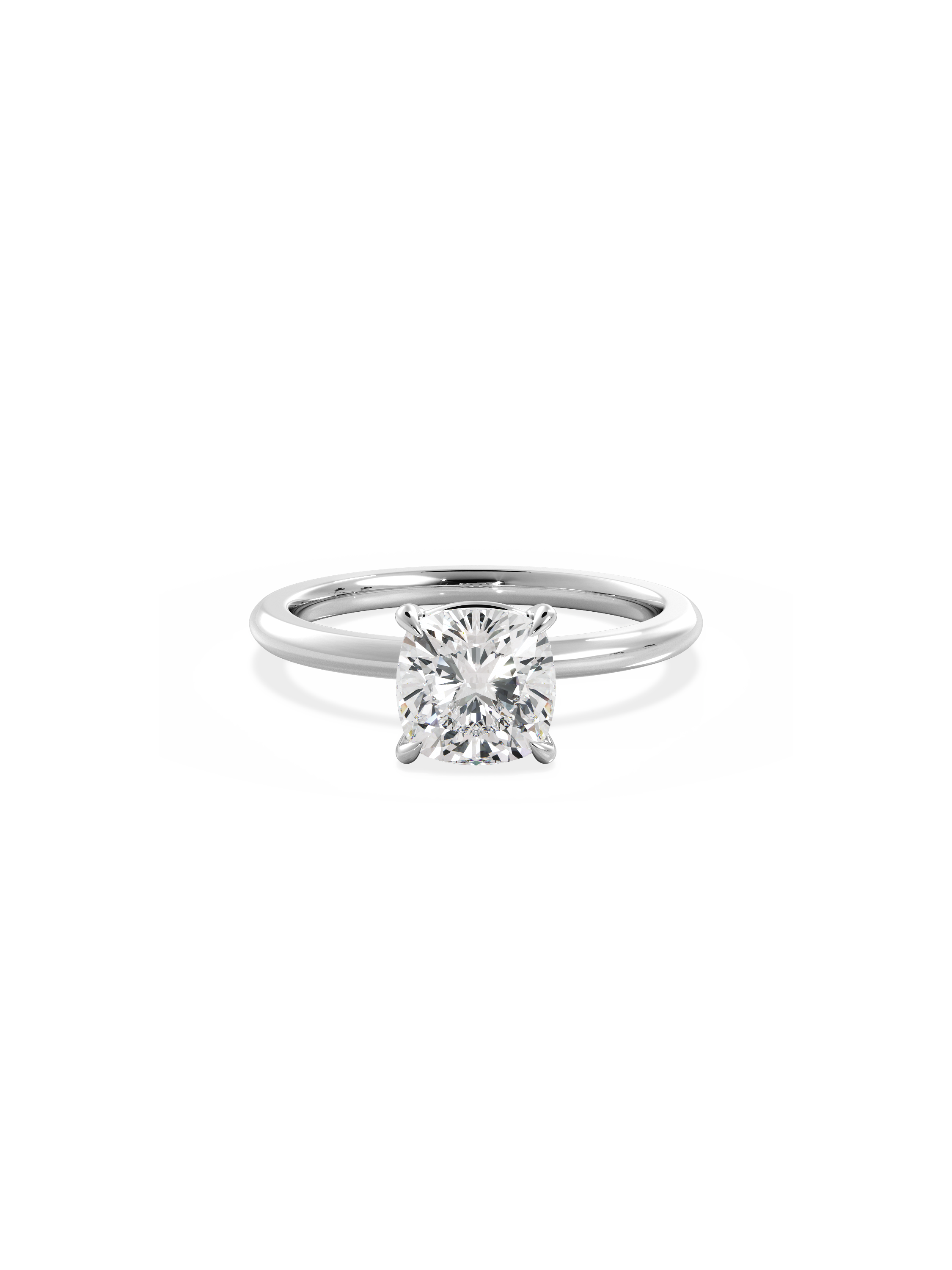 Solitaire-Oval Lab Grown Diamond Engagement Ring