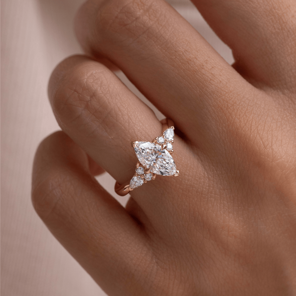 Solitaire-Oval Lab Grown Diamond Engagement Ring