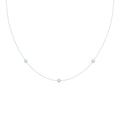 Triple Bezel Cosmo Necklace