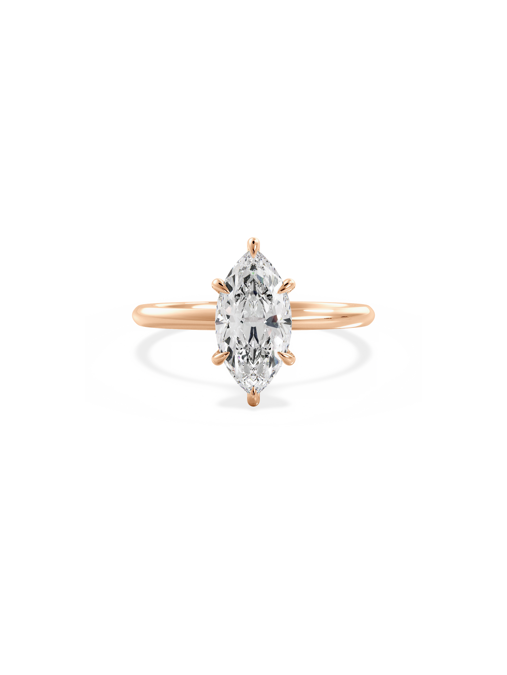 Solitaire-Oval Lab Grown Diamond Engagement Ring