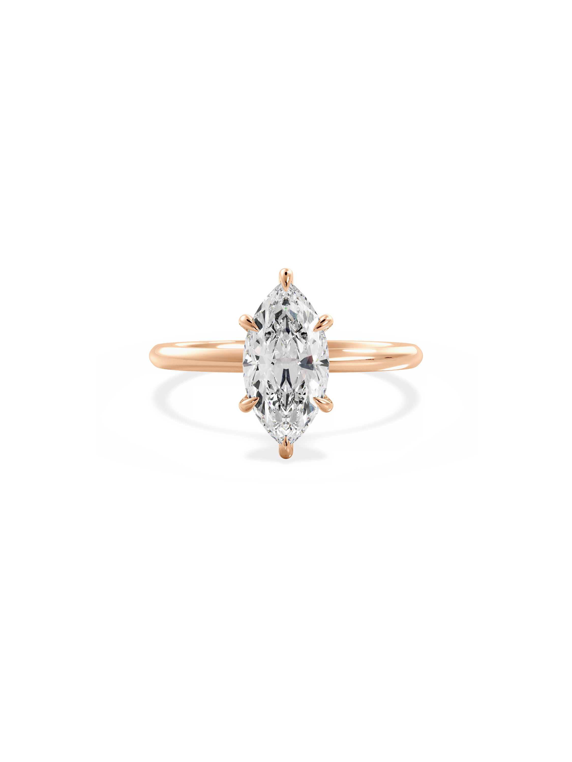 Solitaire-Oval Lab Grown Diamond Engagement Ring