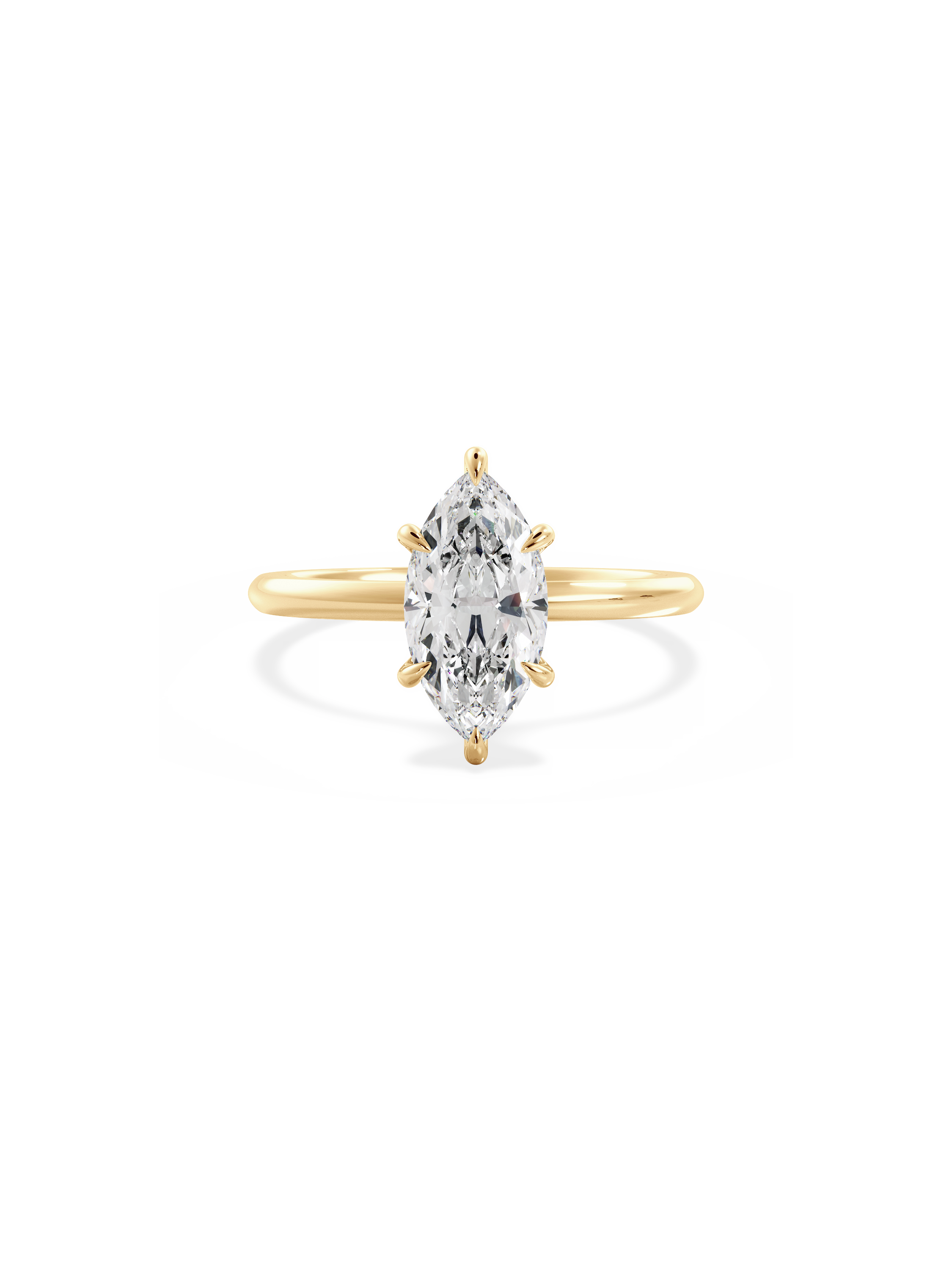 Solitaire-Oval Lab Grown Diamond Engagement Ring