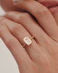 Solitaire-Oval Lab Grown Diamond Engagement Ring