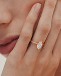 Solitaire-Oval Lab Grown Diamond Engagement Ring