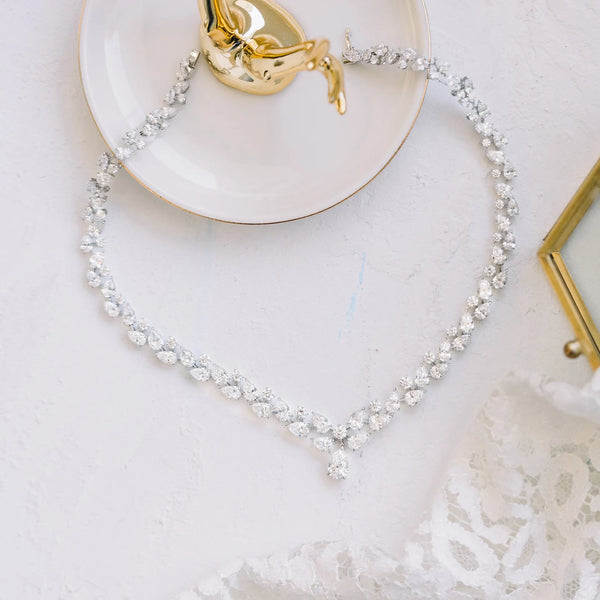 Round Pear Duet Choker - Round Pear Duet Choker
