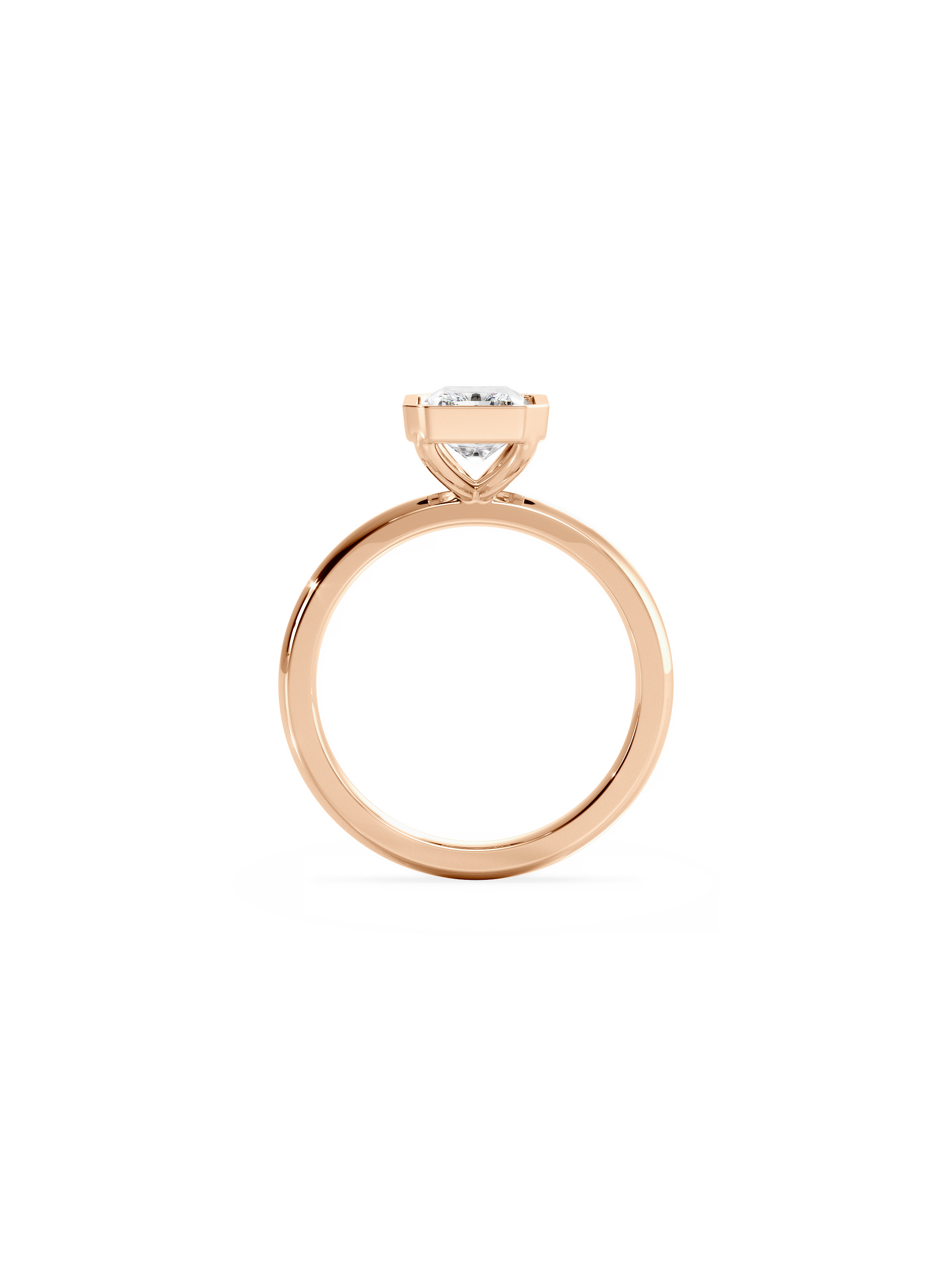 Solitaire-Oval Lab Grown Diamond Engagement Ring