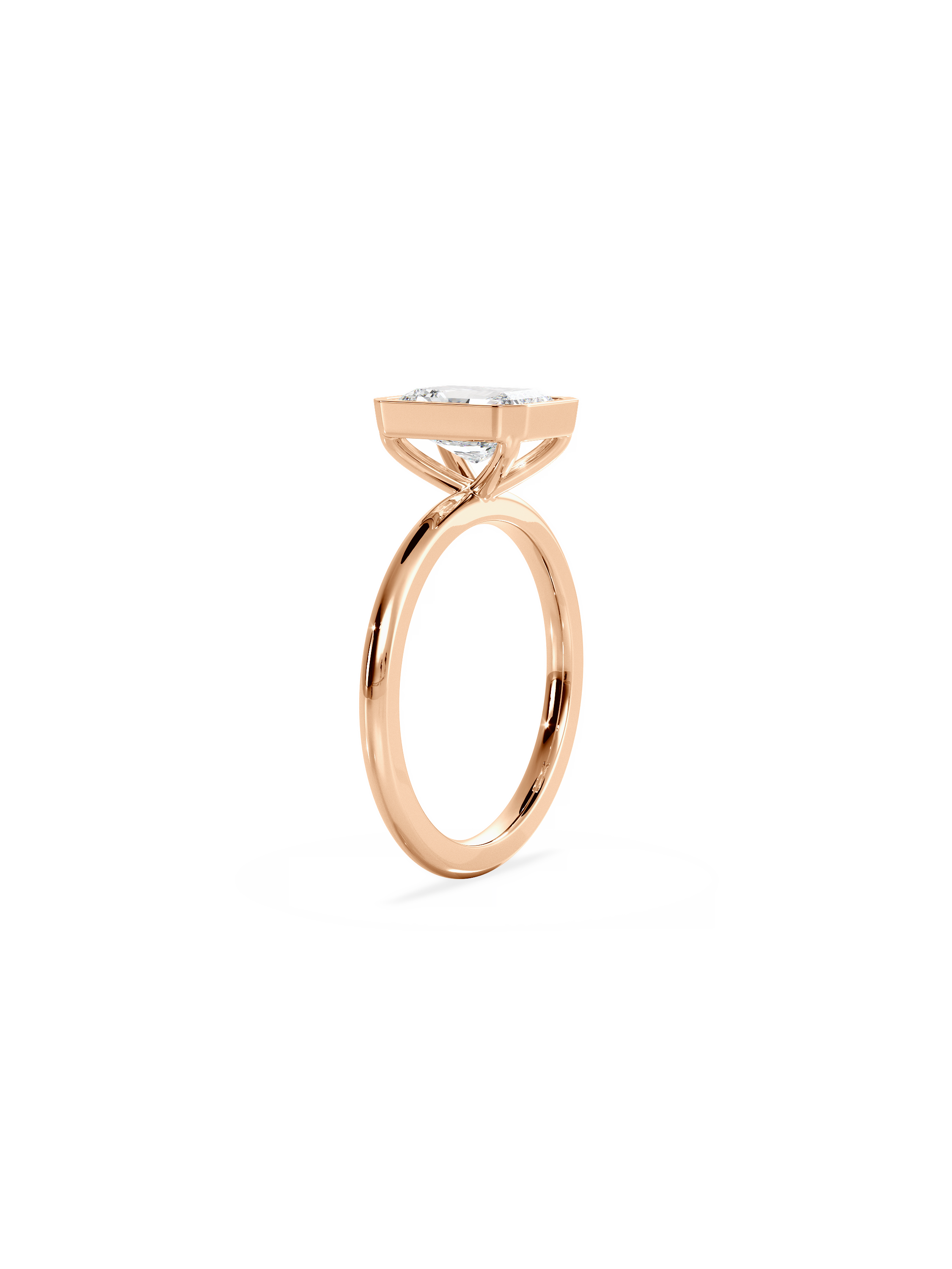 Solitaire-Oval Lab Grown Diamond Engagement Ring