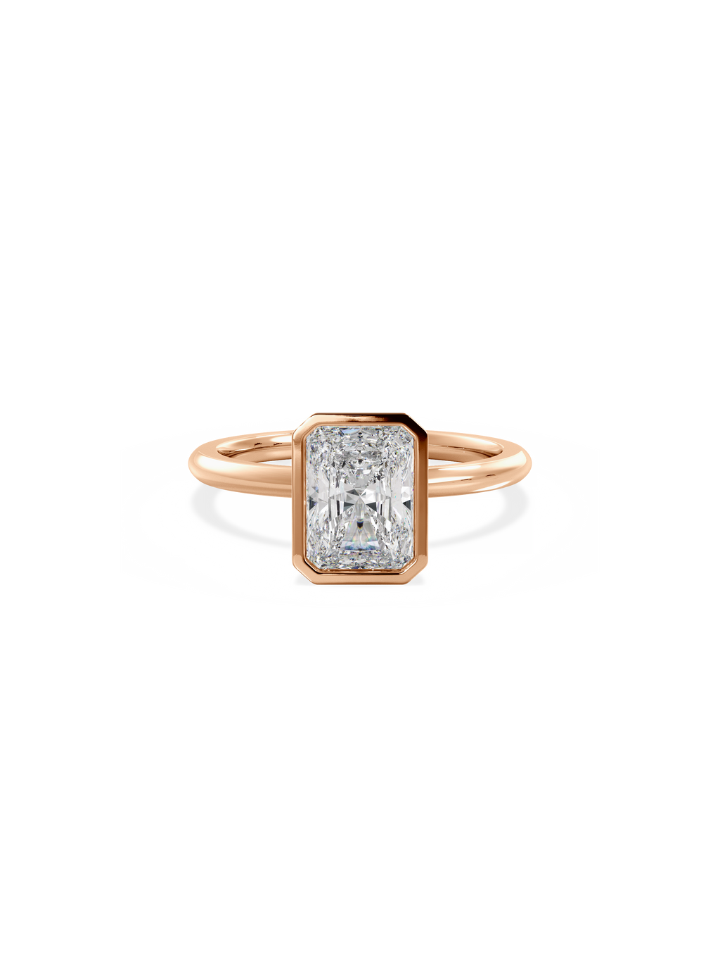 Solitaire-Oval Lab Grown Diamond Engagement Ring