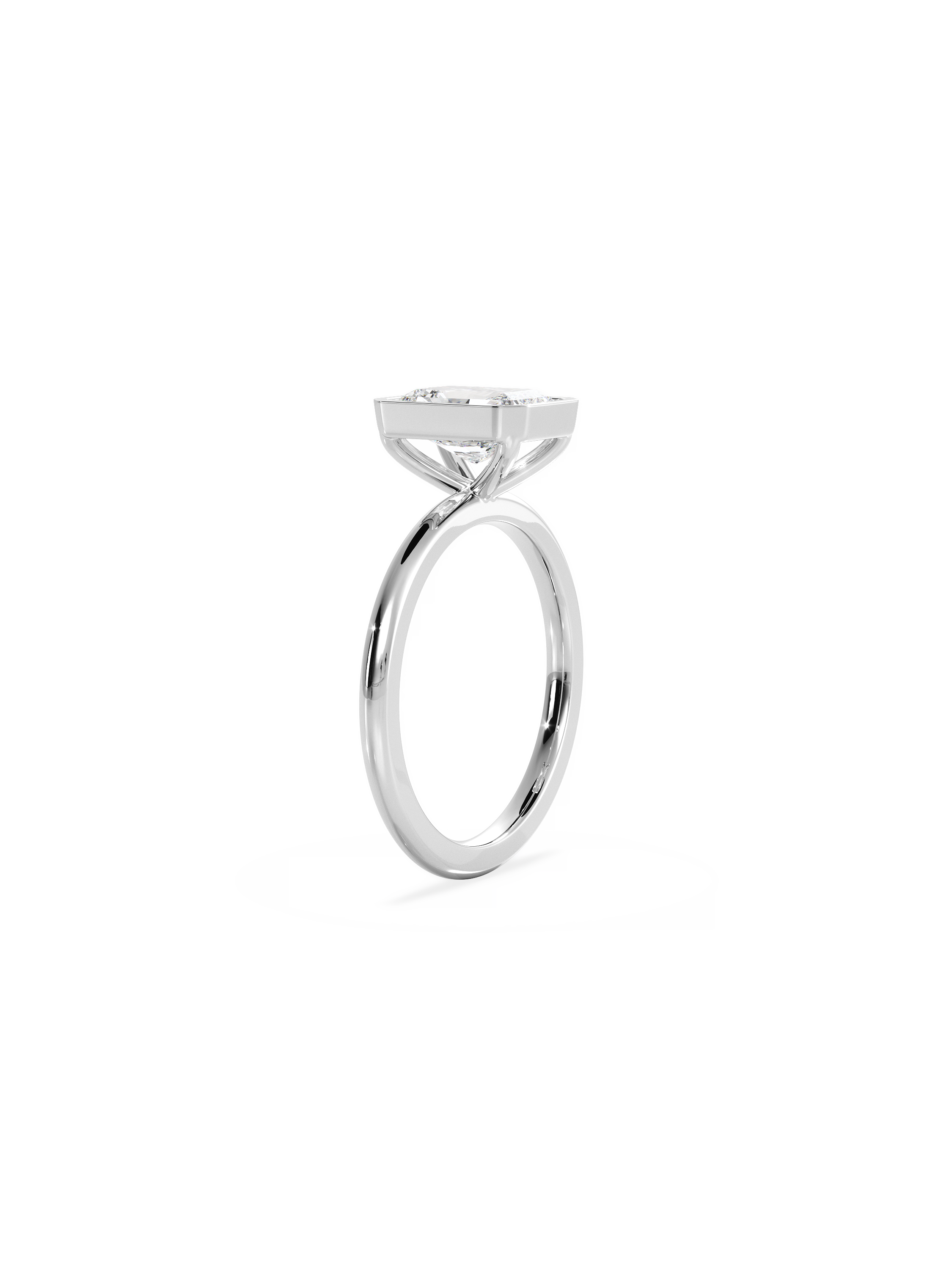 Solitaire-Oval Lab Grown Diamond Engagement Ring