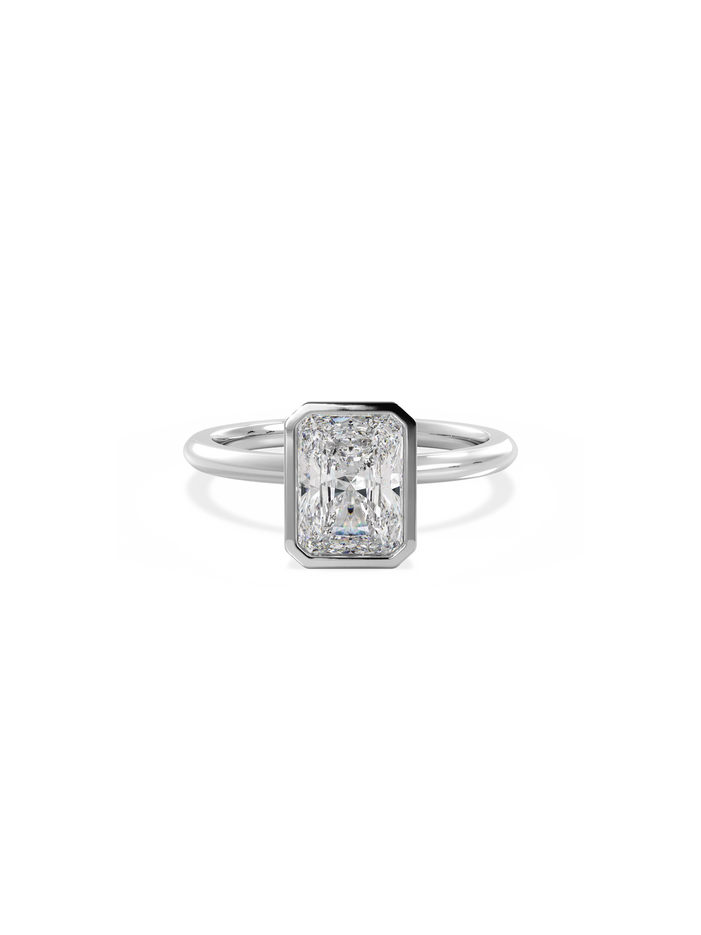 Solitaire-Oval Lab Grown Diamond Engagement Ring