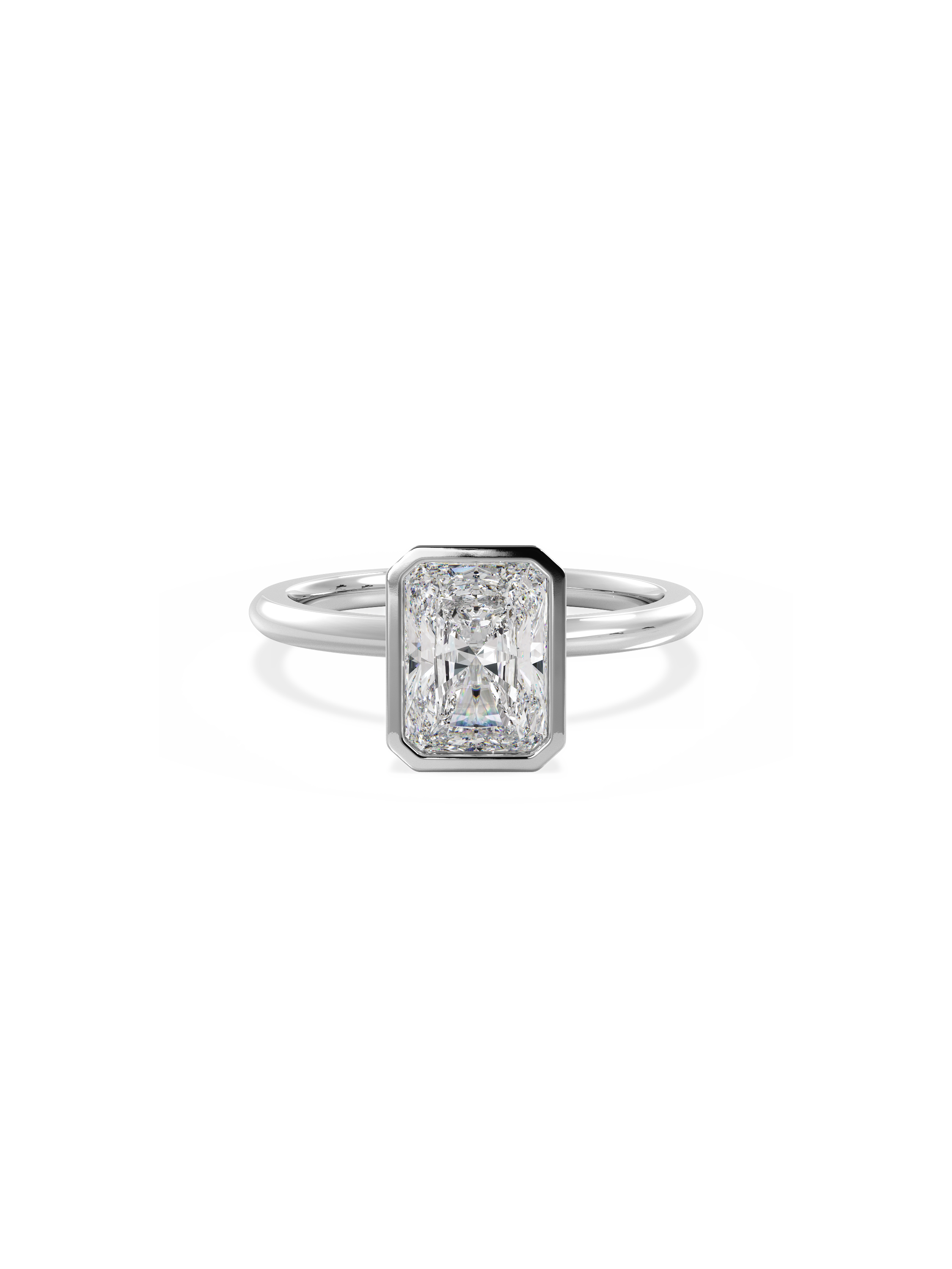 Solitaire-Oval Lab Grown Diamond Engagement Ring