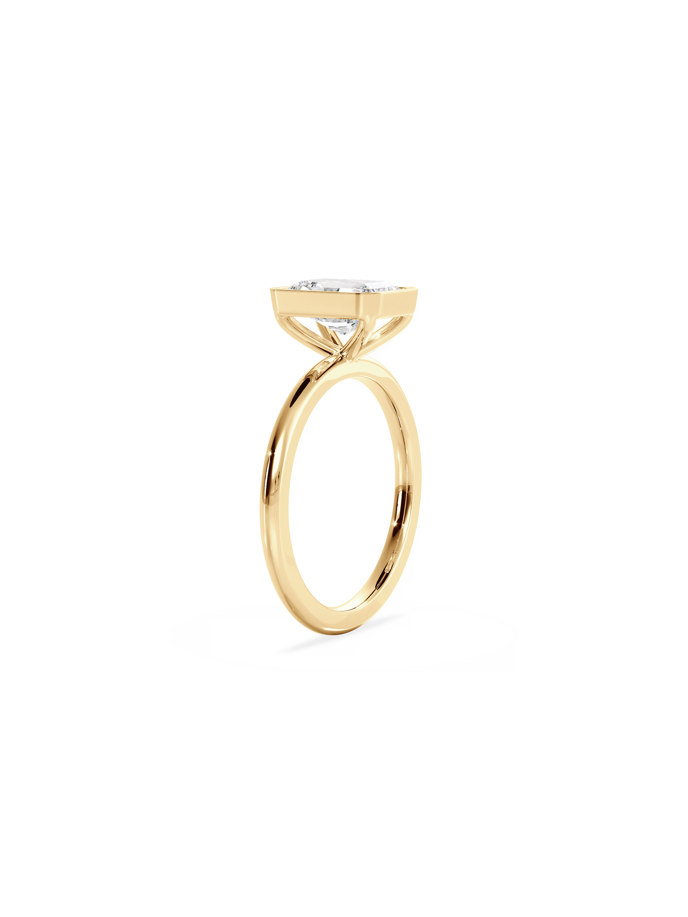Solitaire-Oval Lab Grown Diamond Engagement Ring