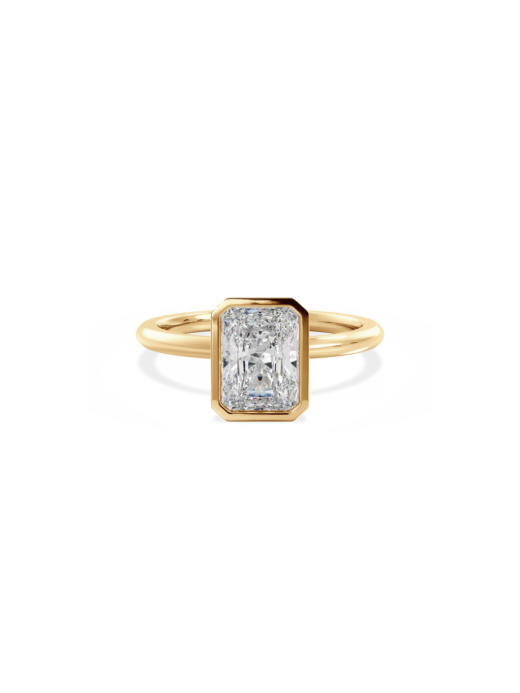 Solitaire-Oval Lab Grown Diamond Engagement Ring