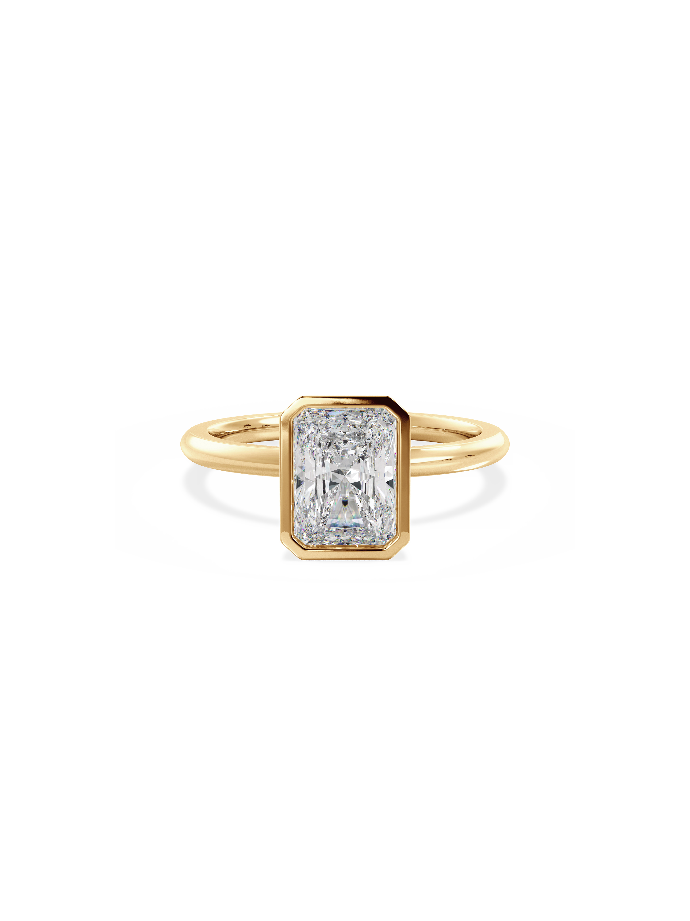 Solitaire-Oval Lab Grown Diamond Engagement Ring