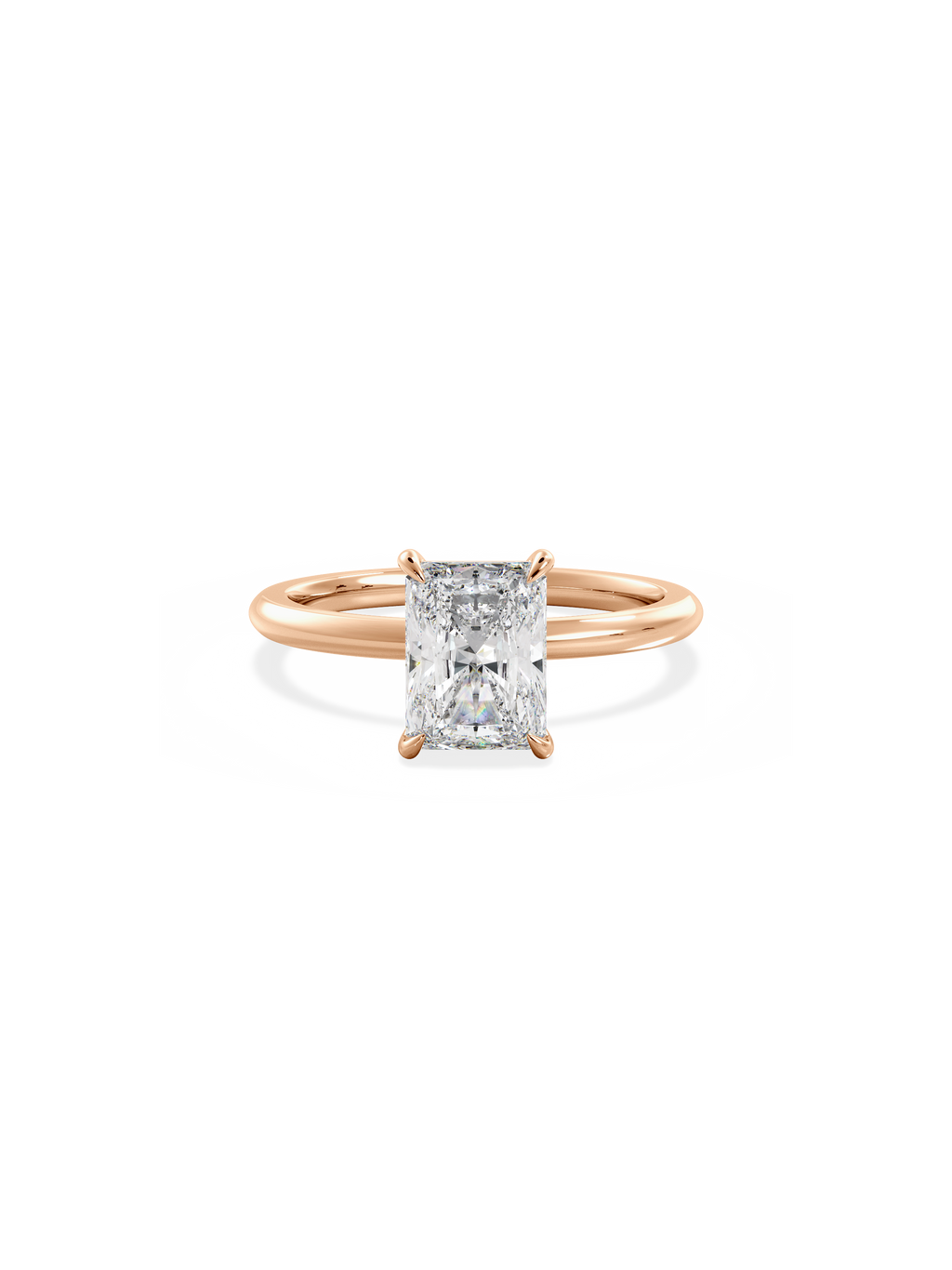 Solitaire-Oval Lab Grown Diamond Engagement Ring