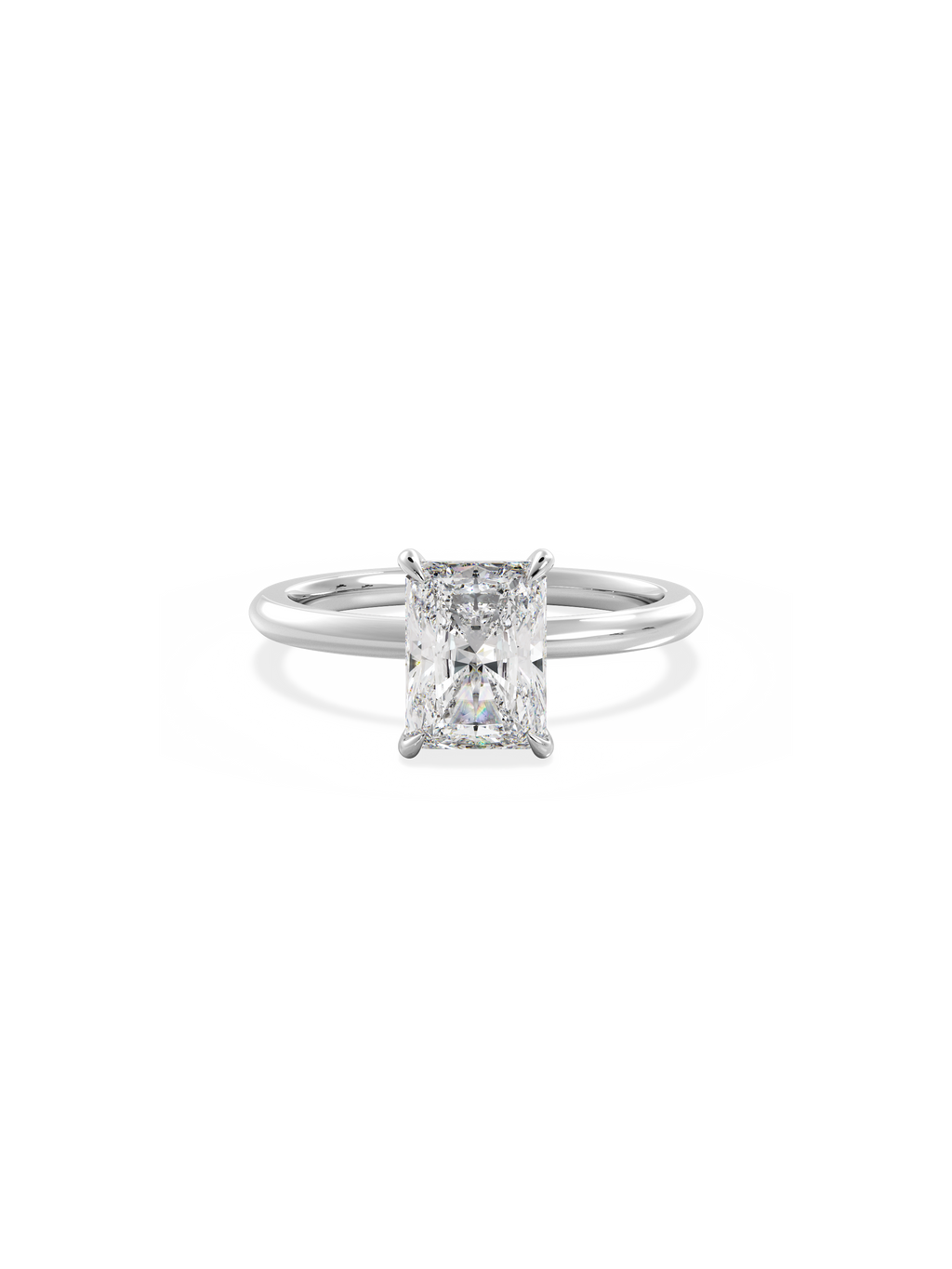 Solitaire-Oval Lab Grown Diamond Engagement Ring
