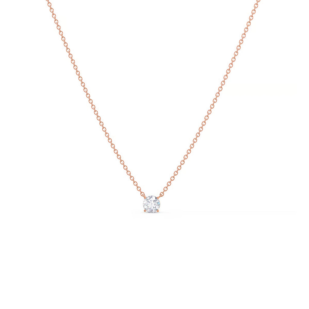 Round Floating Bezel Pendant