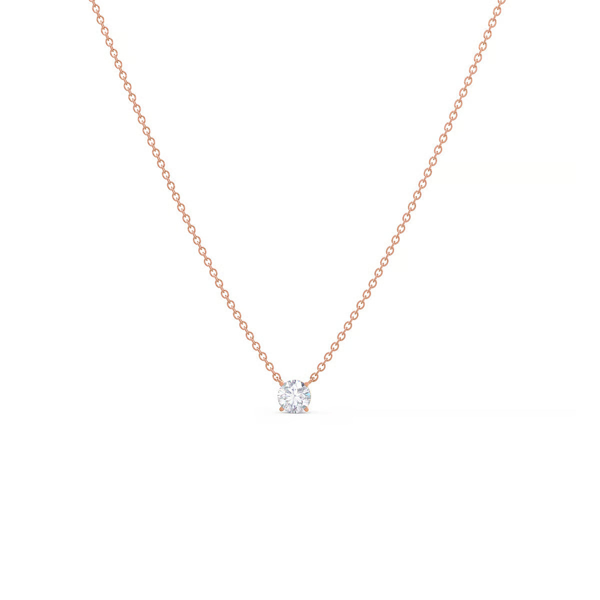 Round Floating Bezel Pendant