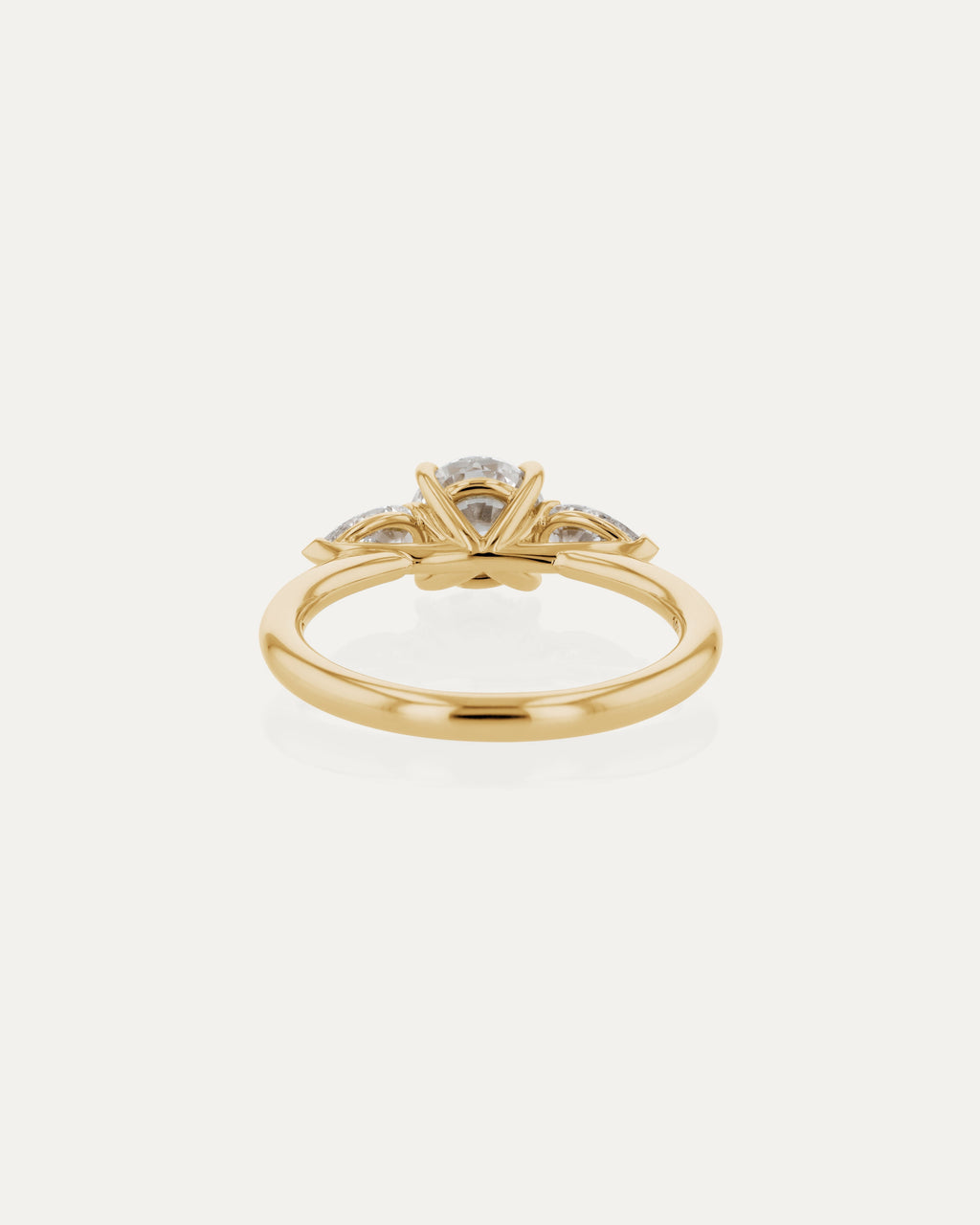 Solitaire-Oval Lab Grown Diamond Engagement Ring
