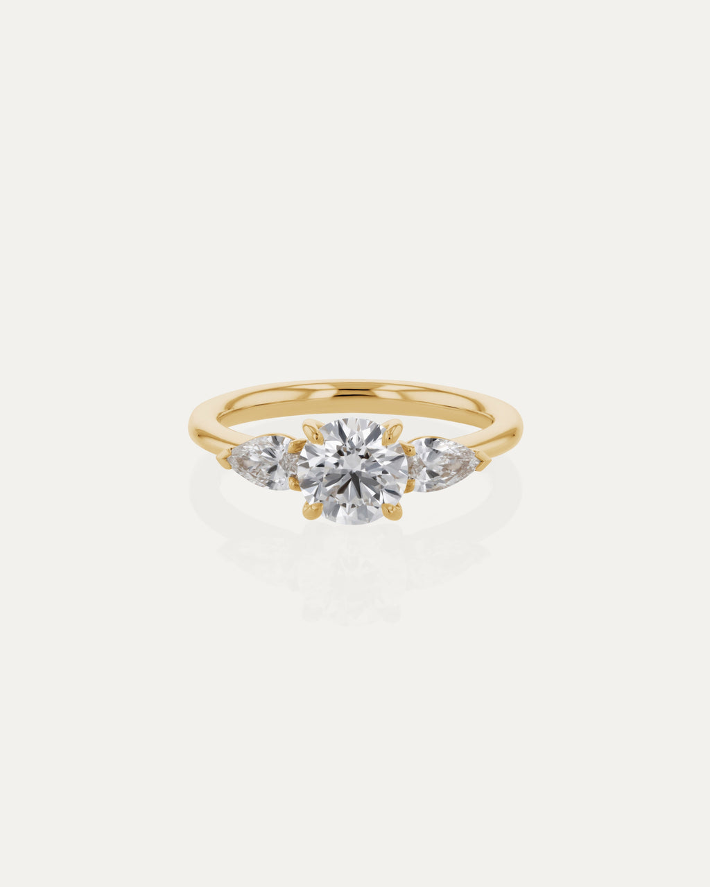 Solitaire-Oval Lab Grown Diamond Engagement Ring