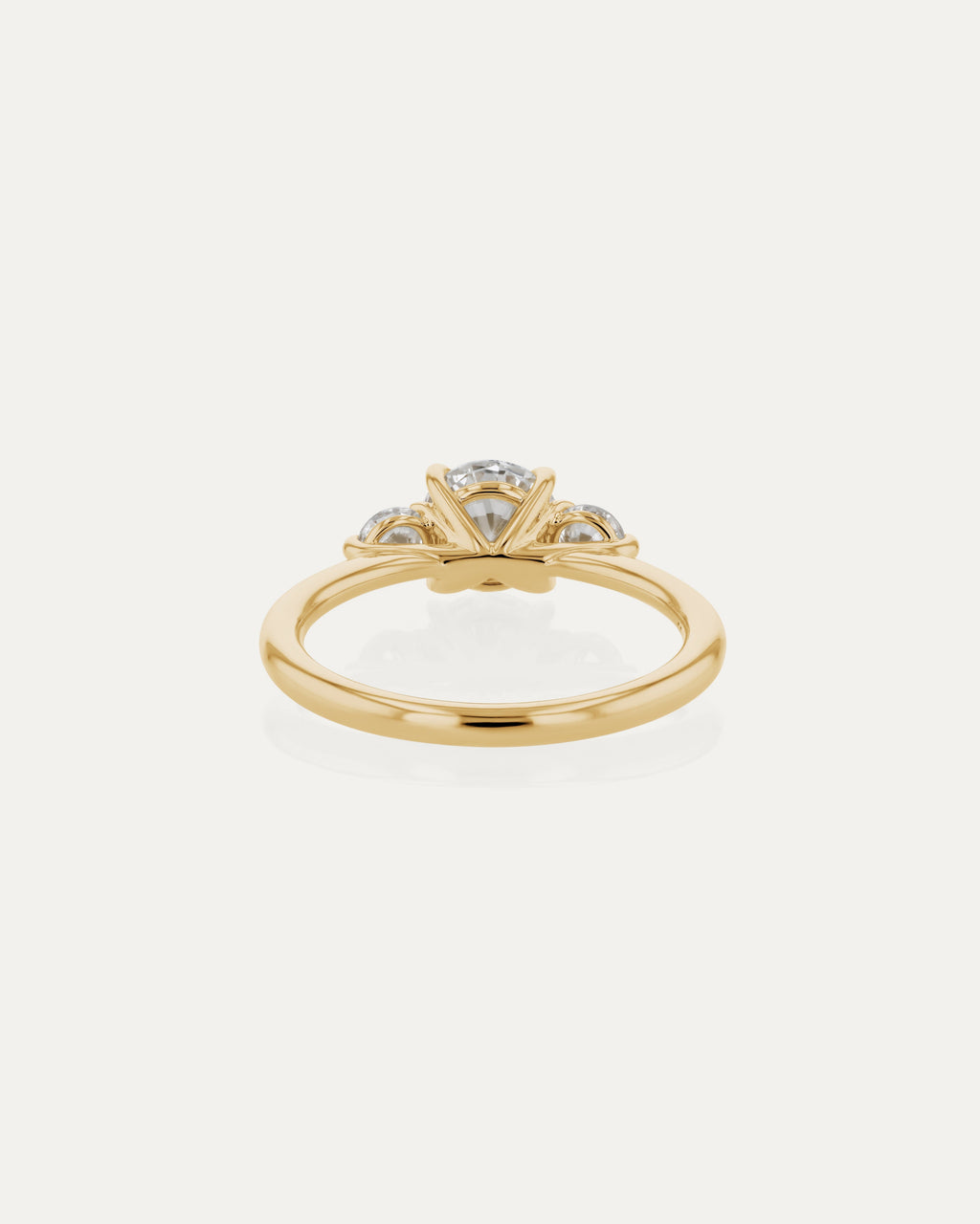 Solitaire-Oval Lab Grown Diamond Engagement Ring