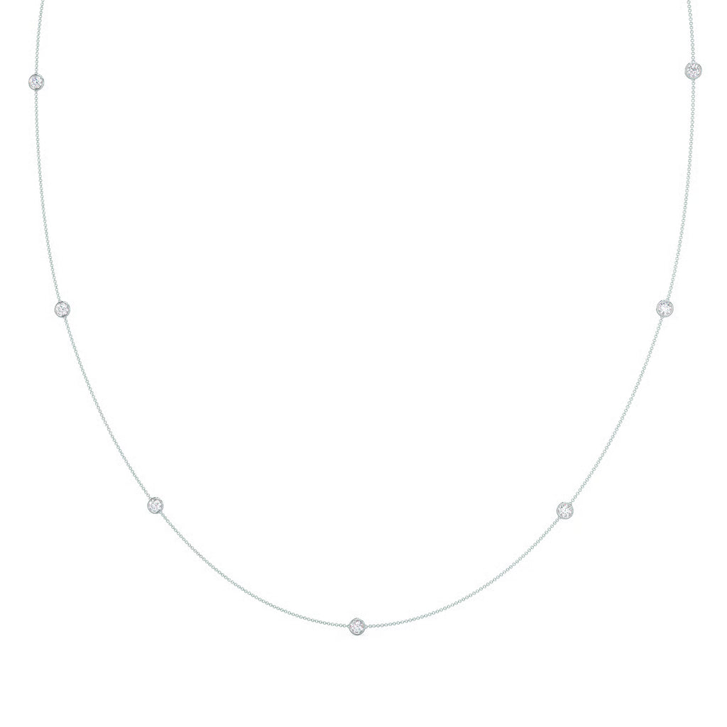 Seven Bezel Cosmo Necklace