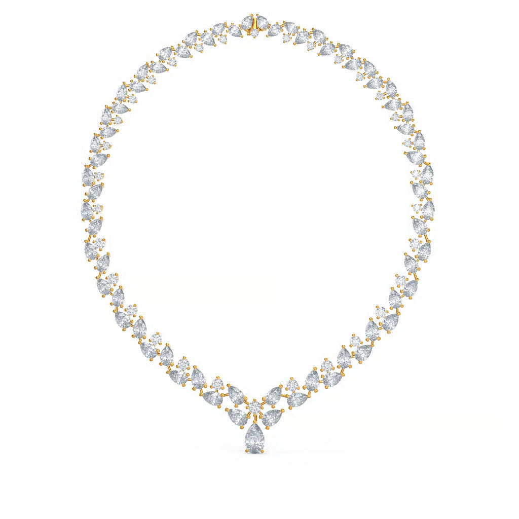 Round Pear Duet Choker