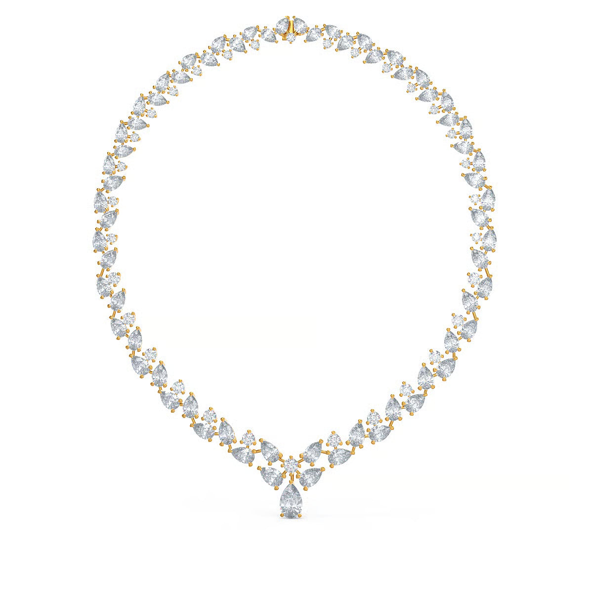 Round Pear Duet Choker