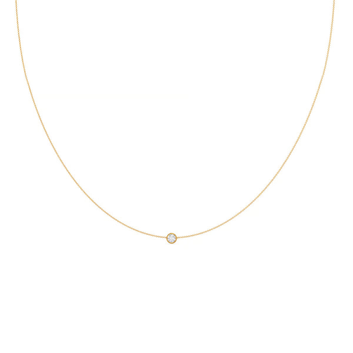Single Bezel Cosmo Necklace