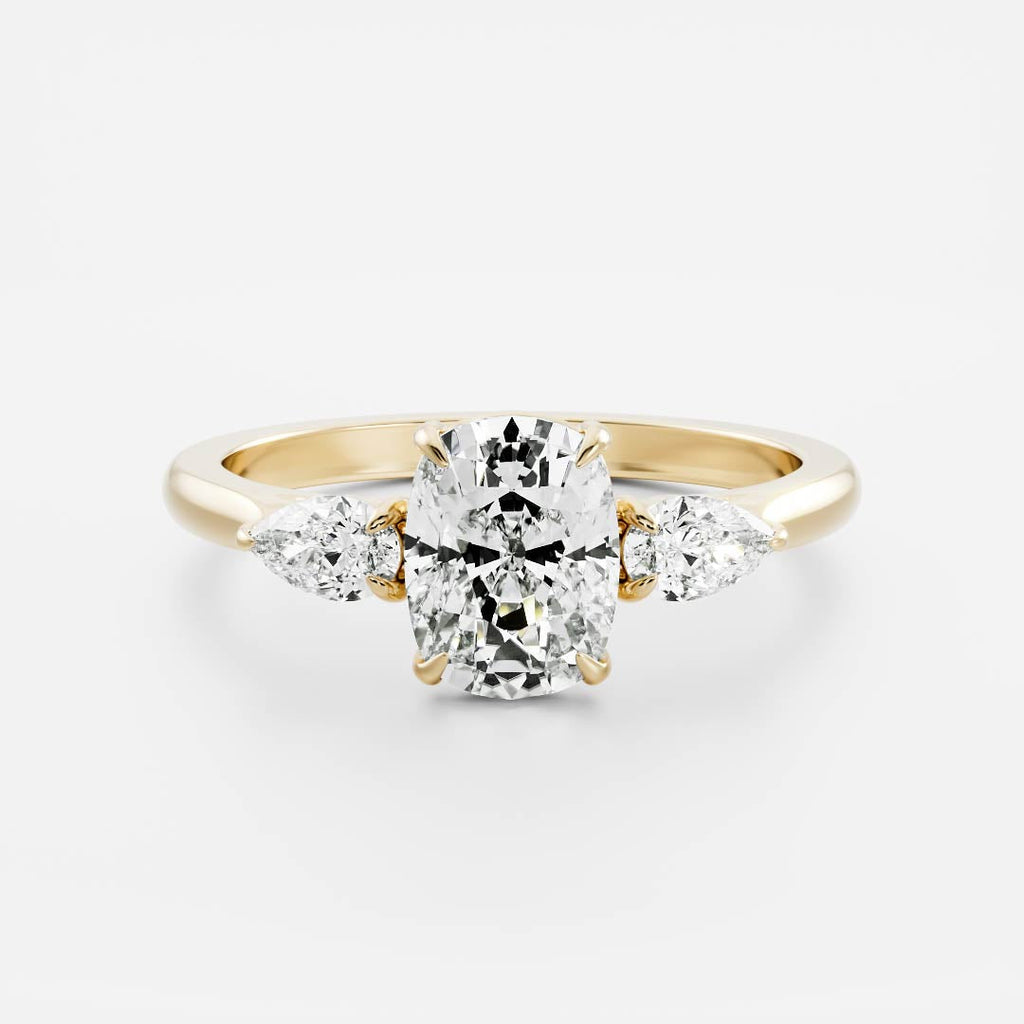 Solitaire-Oval Lab Grown Diamond Engagement Ring