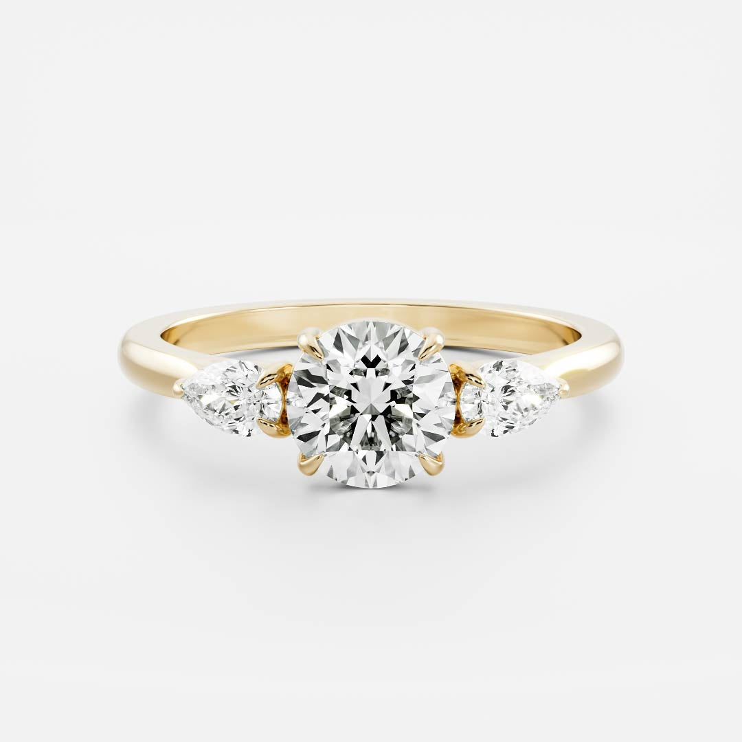 Solitaire-Oval Lab Grown Diamond Engagement Ring